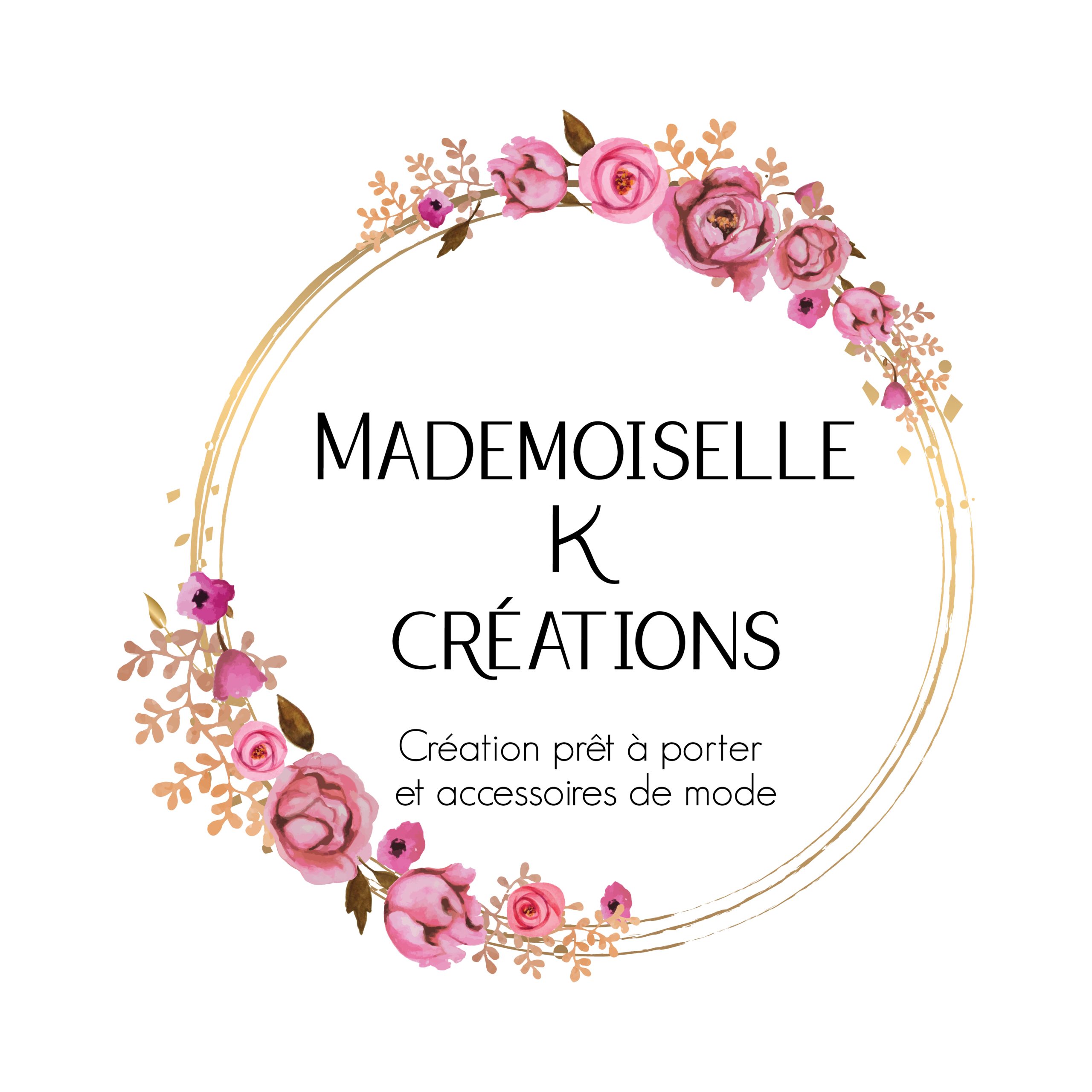 Logo Mademoiselle k créations